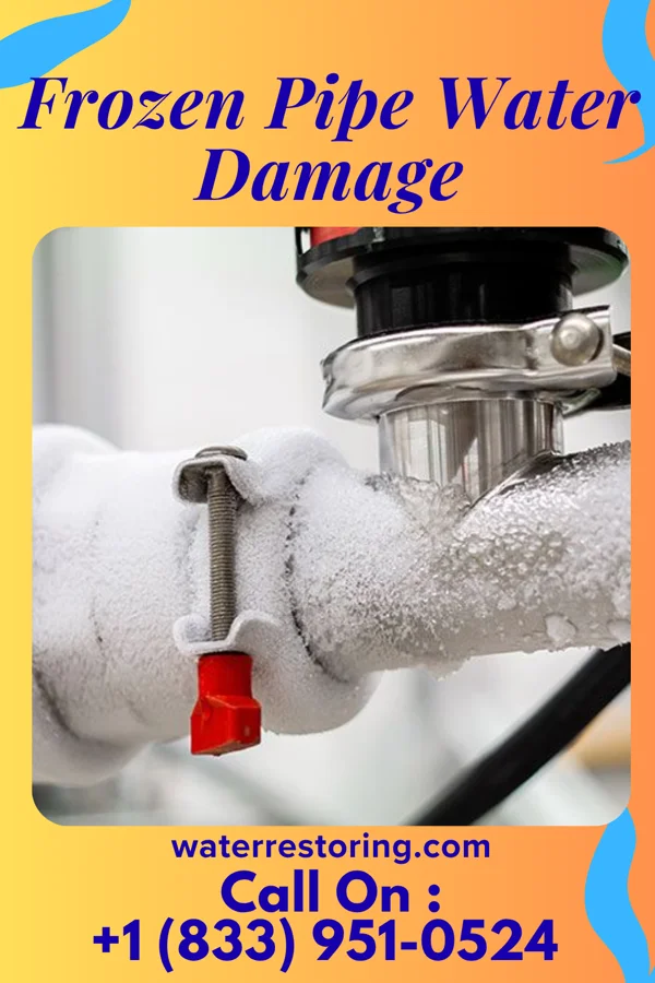 Frozen Pipe Water Damage in North Middletown, NJ